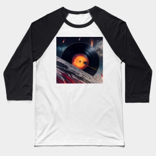 Space - The Vinyl Frontier Baseball T-Shirt